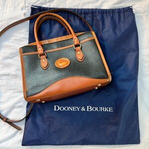 Dooney & Bourke Black and Brown Women's Handbag